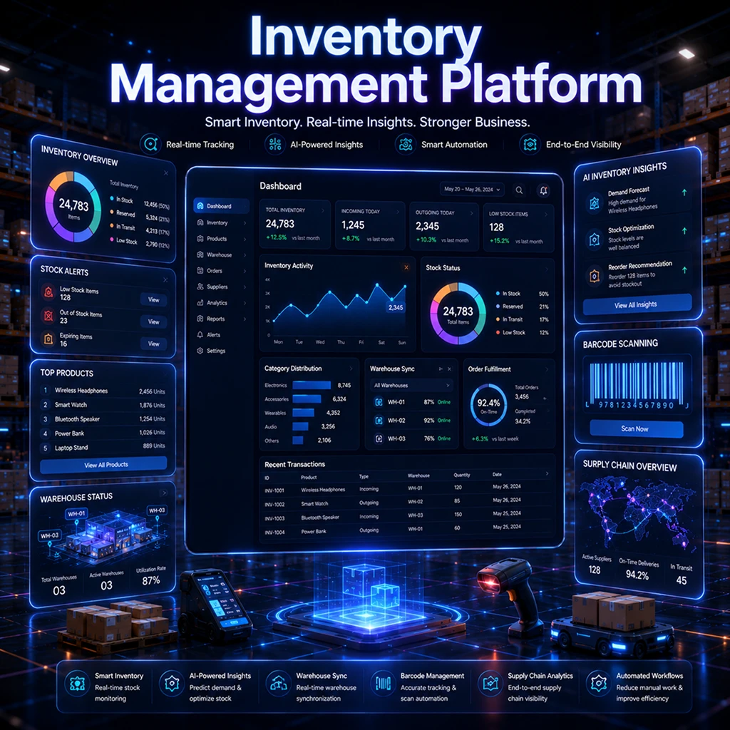 AI-powered inventory management platform